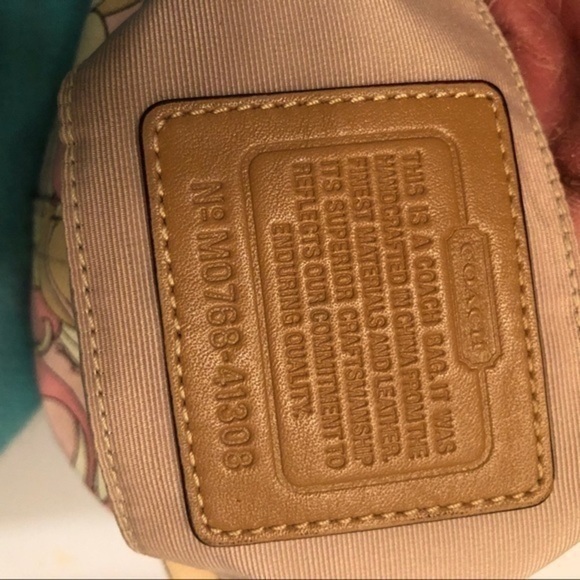 Coach pink tan optic c mini bag - Picture 8 of 9